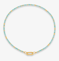 RACHEL JACKSON TRANQUILITY AMAZONITE BEADED NECKLACE