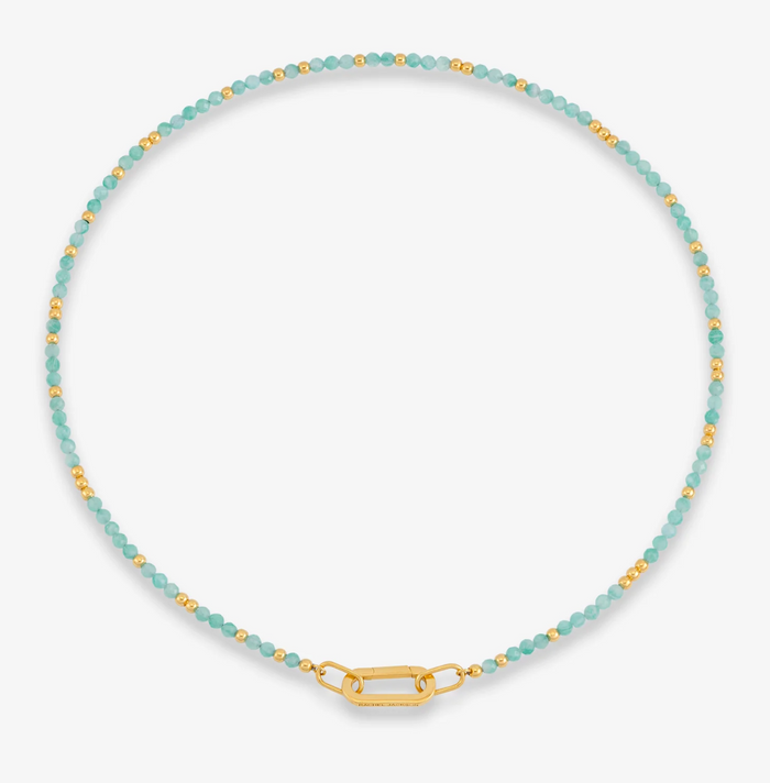 RACHEL JACKSON TRANQUILITY AMAZONITE BEADED NECKLACE