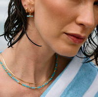 RACHEL JACKSON TRANQUILITY AMAZONITE BEADED NECKLACE