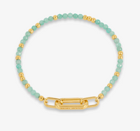 RACHEL JACKSON TRANQUILITY AMAZONITE BEADED BRACELET
