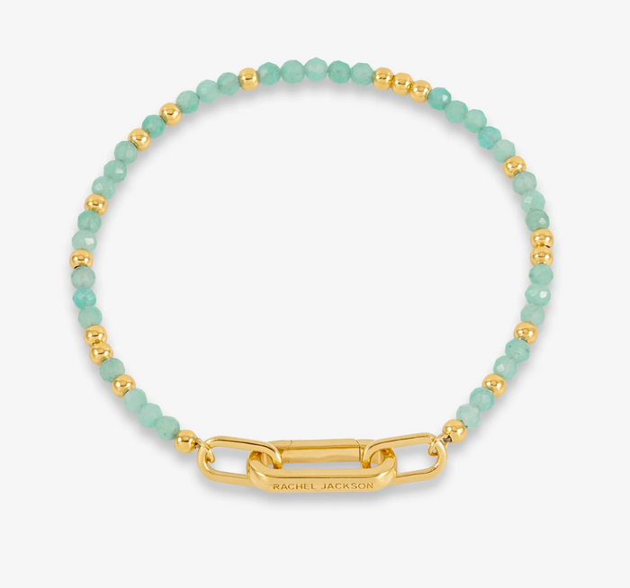 RACHEL JACKSON TRANQUILITY AMAZONITE BEADED BRACELET