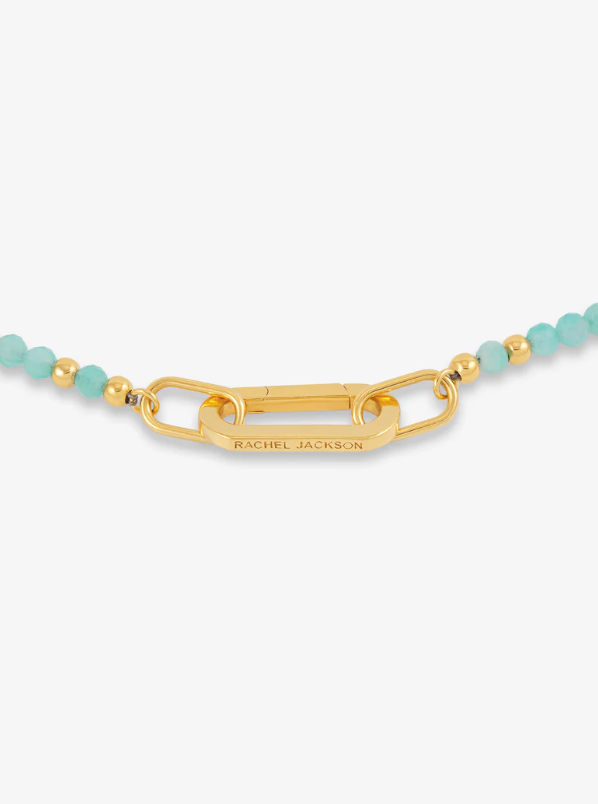 RACHEL JACKSON TRANQUILITY AMAZONITE BEADED BRACELET