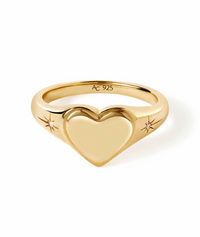 ASTLEY CLARKE BIOGRAPHY HEART SIGNET RING