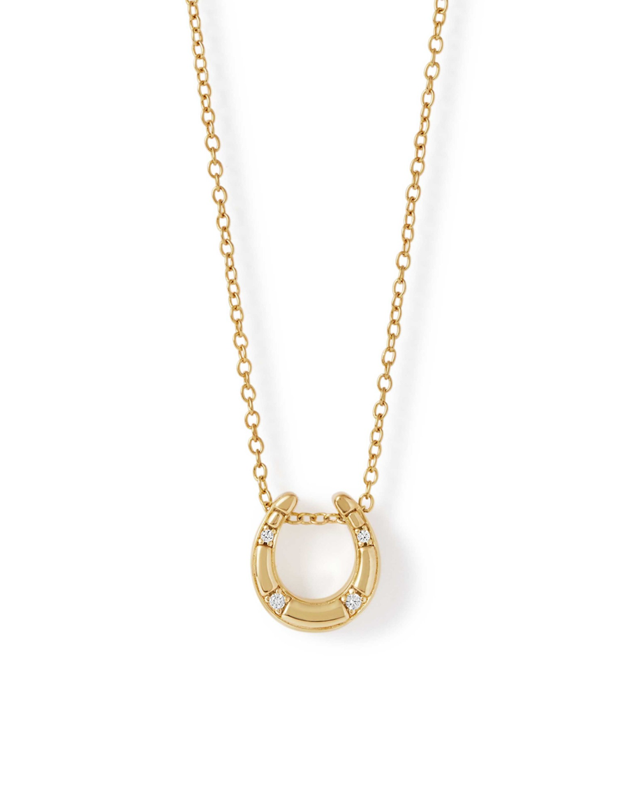 ASTLEY CLARKE BIOGRAPHY HORSESHOE NECKLACE