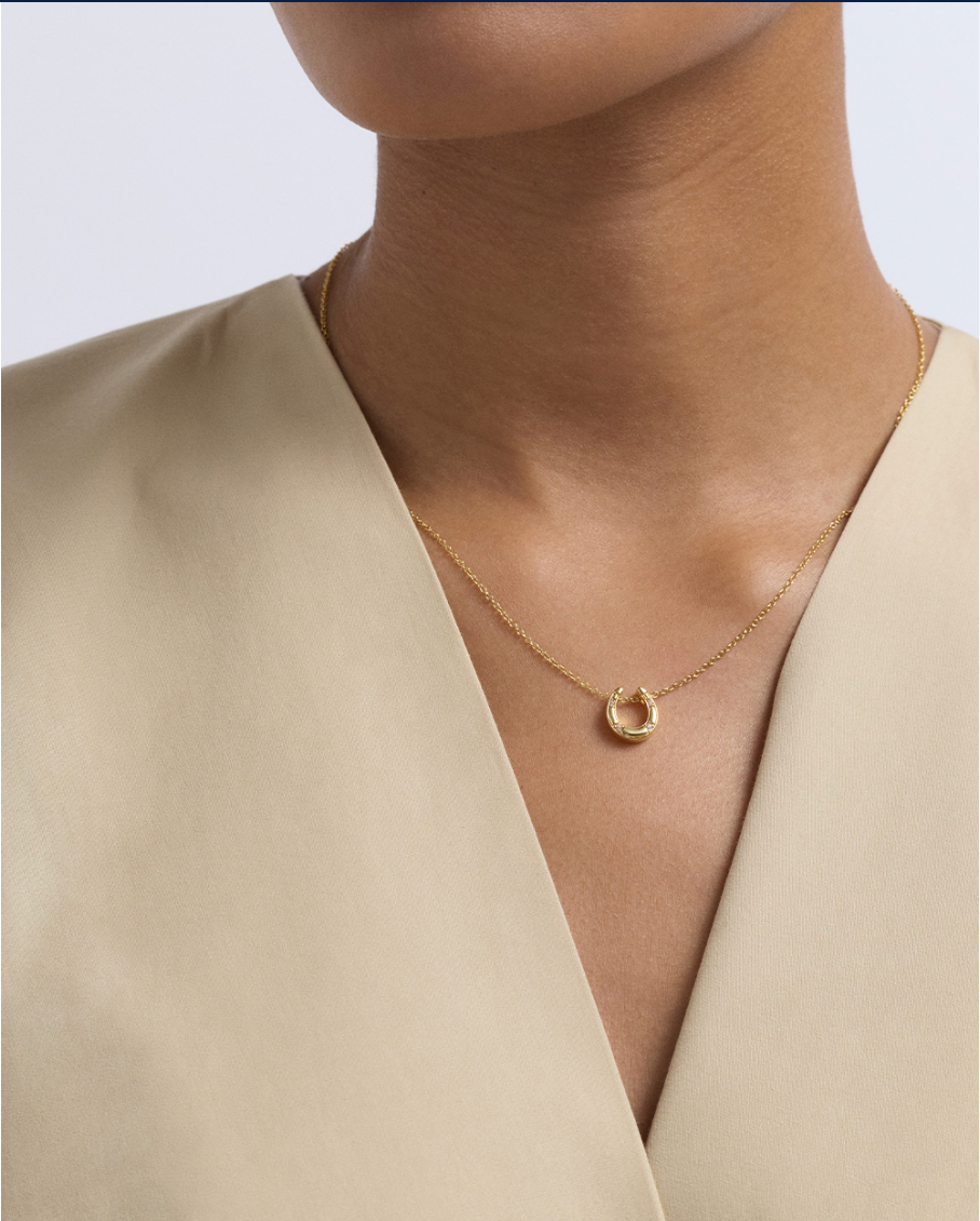 ASTLEY CLARKE BIOGRAPHY HORSESHOE NECKLACE