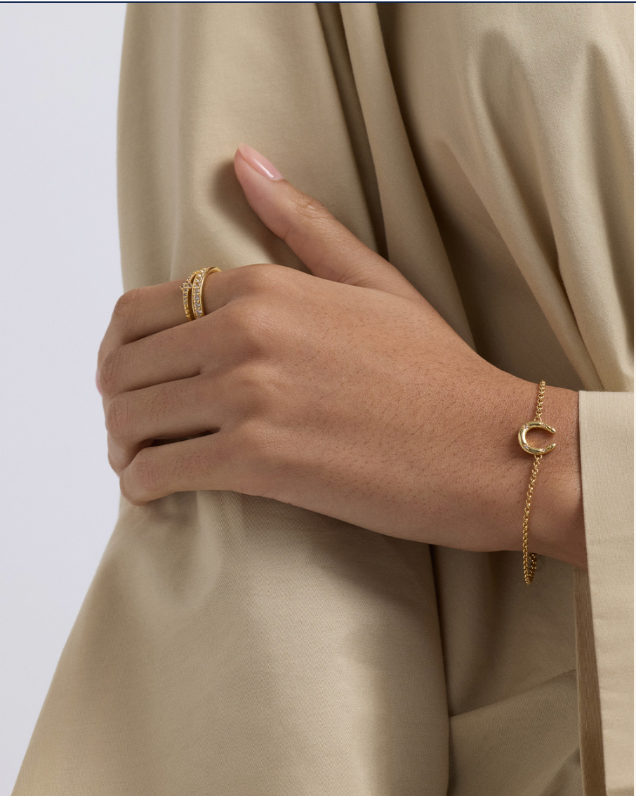 ASTLEY CLARKE BIOGRAPHY HORSESHOE BRACELET