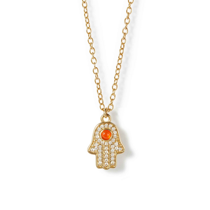 ASTLEY CLARKE CELESTIAL HAMSA HAND PENDANT NECKLACE