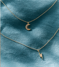 ASTLEY CLARKE CELESTIAL MOON PENDANT NECKLACE