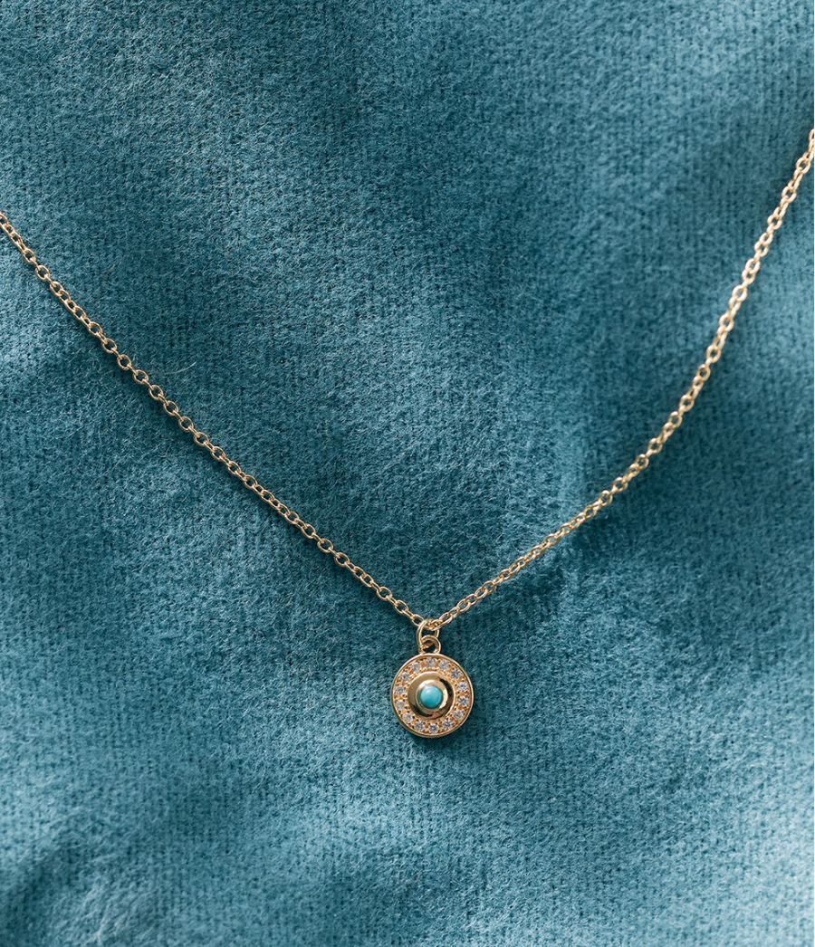 ASTLEY CLARKE CELESTIAL NAZAR PENDANT NECKLACE