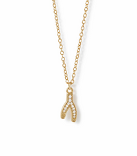 ASTLEY CLARKE CELESTIAL WISHBONE PENDANT NECKLACE