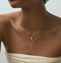 ASTLEY CLARKE CELESTIAL WISHBONE PENDANT NECKLACE