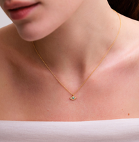 ASTLEY CLARKE BIOGRAPHY MINI EVIL EYE PENDANT NECKLACE