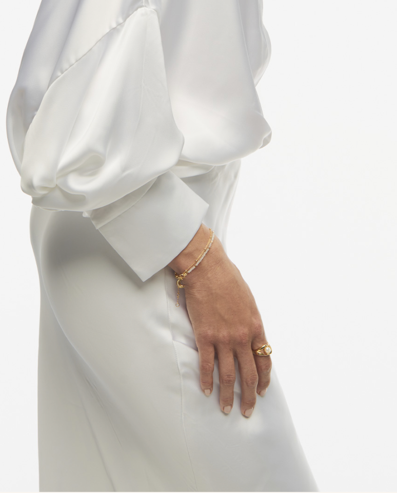 ASTLEY CLARKE MOONSTONE MOON BRACELET