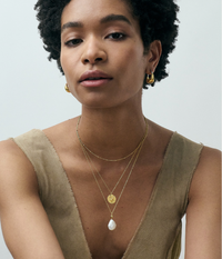 ASTLEY CLARKE PEARL DROP NECKLACE