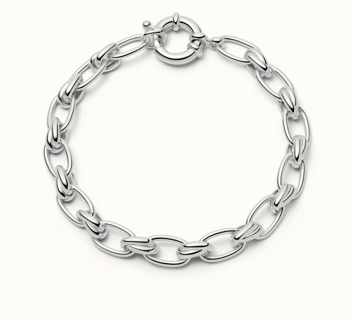 DAISY LONDON POLLY VINTAGE LINK CHAIN BRACELET