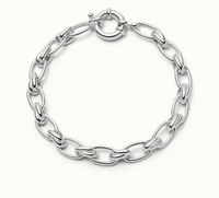 DAISY LONDON POLLY VINTAGE LINK CHAIN BRACELET