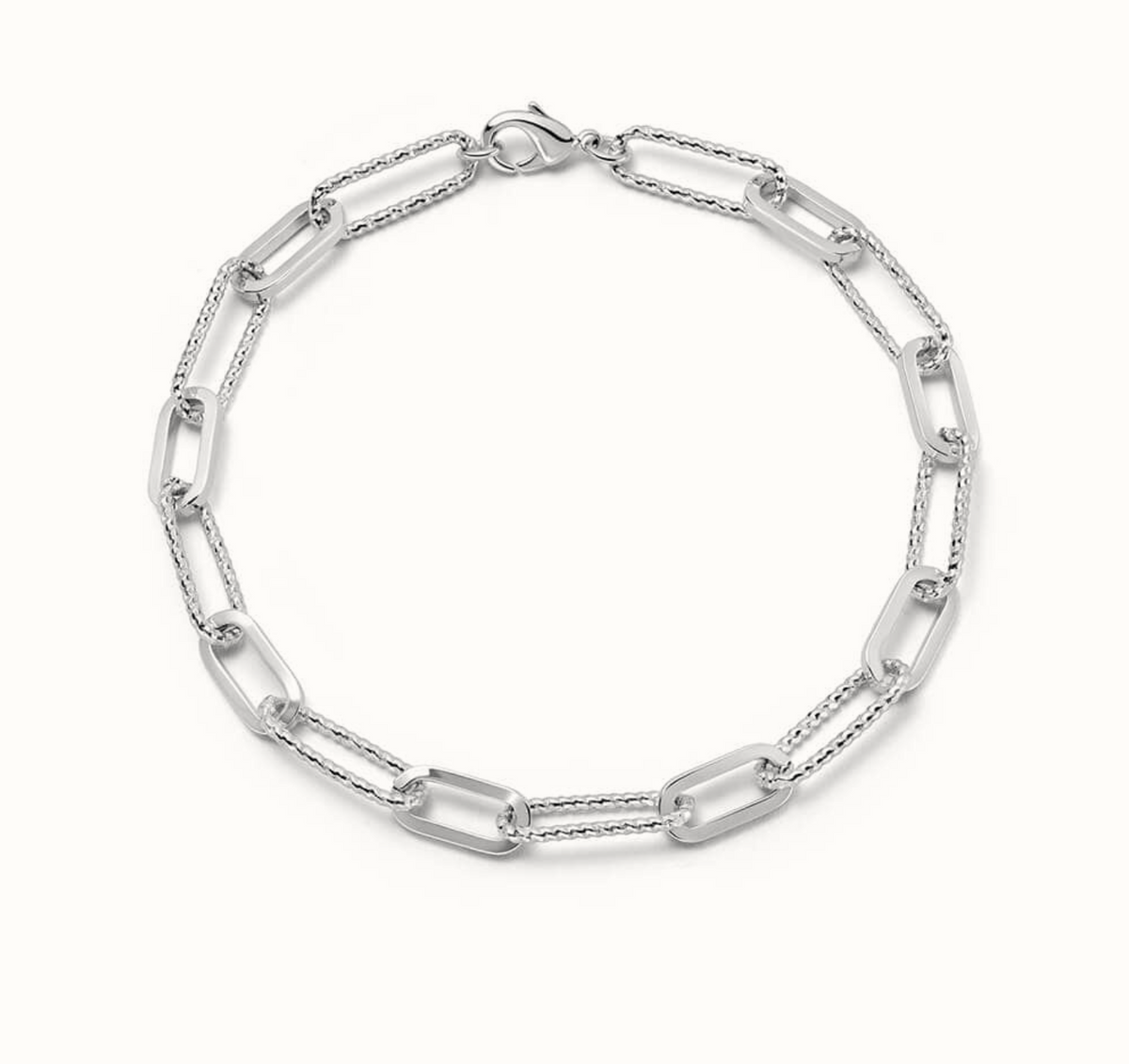 DAISY LONDON PAPERCLIP CHAIN BRACELET