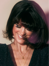 RACHEL JACKSON CHOOSE LOVE DISCO BALL NECKLACE