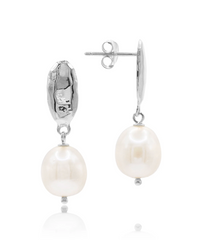 CLAUDIA BRADBY MERMAID PEARL DROP EARRINGS