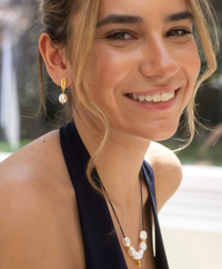 CLAUDIA BRADBY MERMAID PEARL DROP EARRINGS