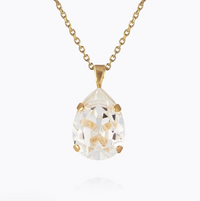 CAROLINE SVEDBOM MINI DROP CRYSTAL NECKLACE