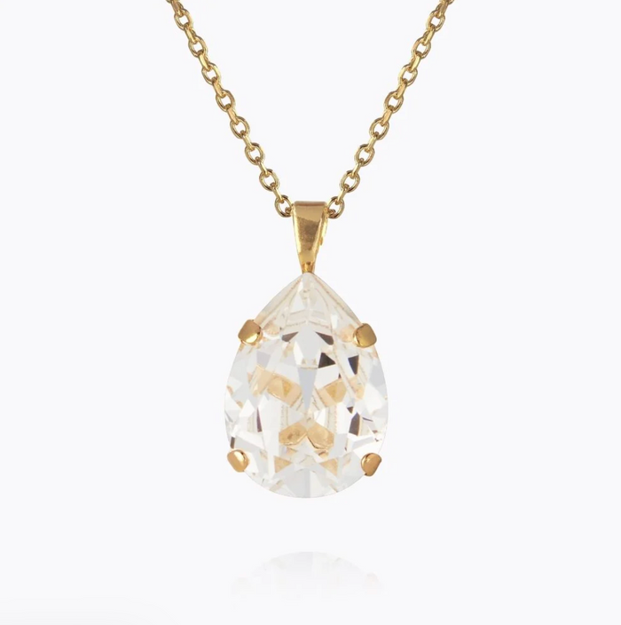 CAROLINE SVEDBOM MINI DROP CRYSTAL NECKLACE
