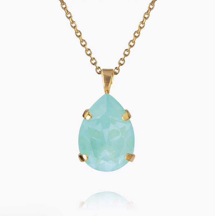 CAROLINE SVEDBOM MINI DROP MINT NECKLACE