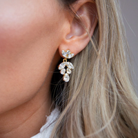 CAROLINE SVEDBOM KISS ME EARRINGS
