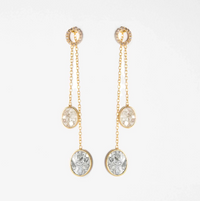 SHANA GULATI ARATA SLIDER DROP EARRINGS