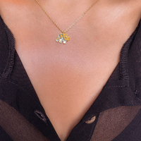 SHANA GULATI ELEPHANT PENDANT NECKLACE