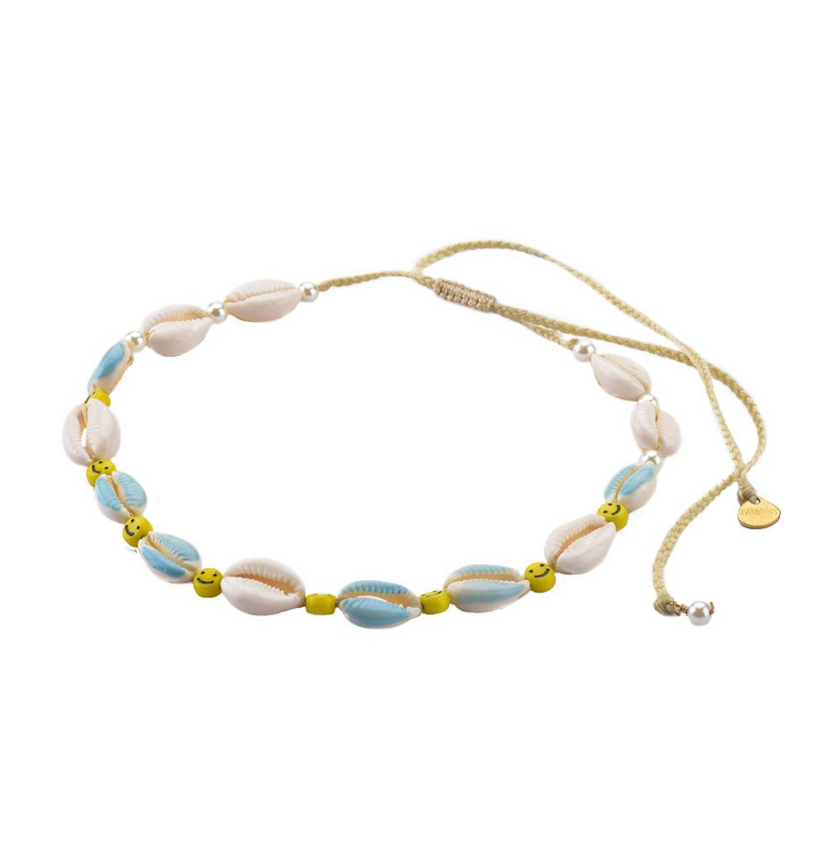 MISHKY HAPPY SHELL CHOKER NECKLACE