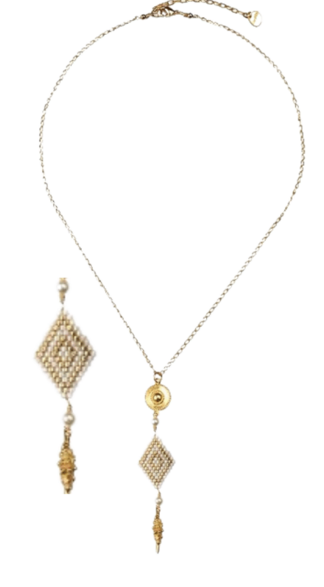 MISHKY ROMBO NECKLACE