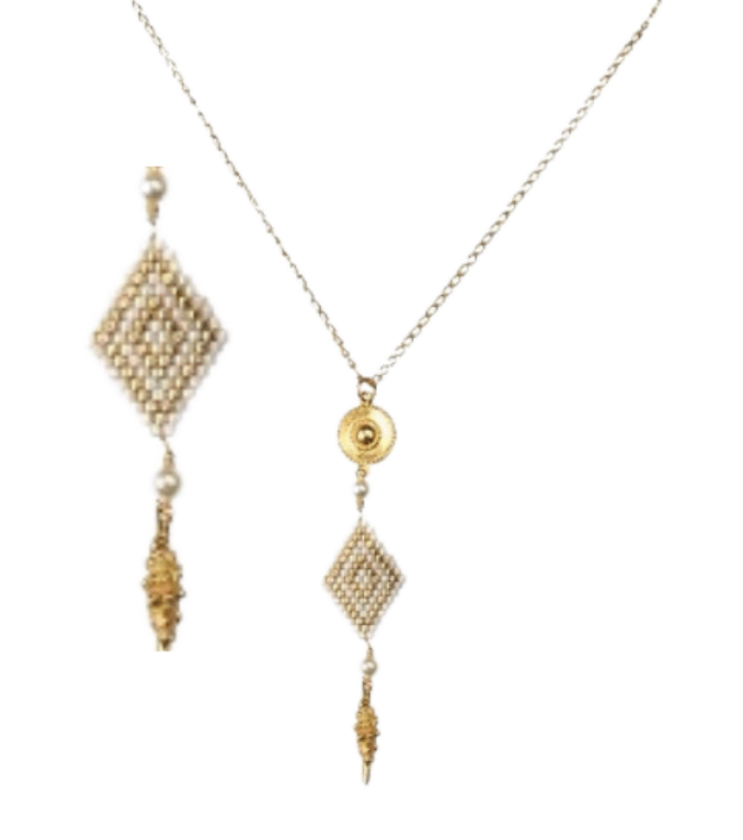 MISHKY ROMBO NECKLACE