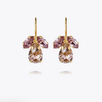 CAROLINE SVEDBOM TIMO PETITE VINTAGE ROSE EARRINGS