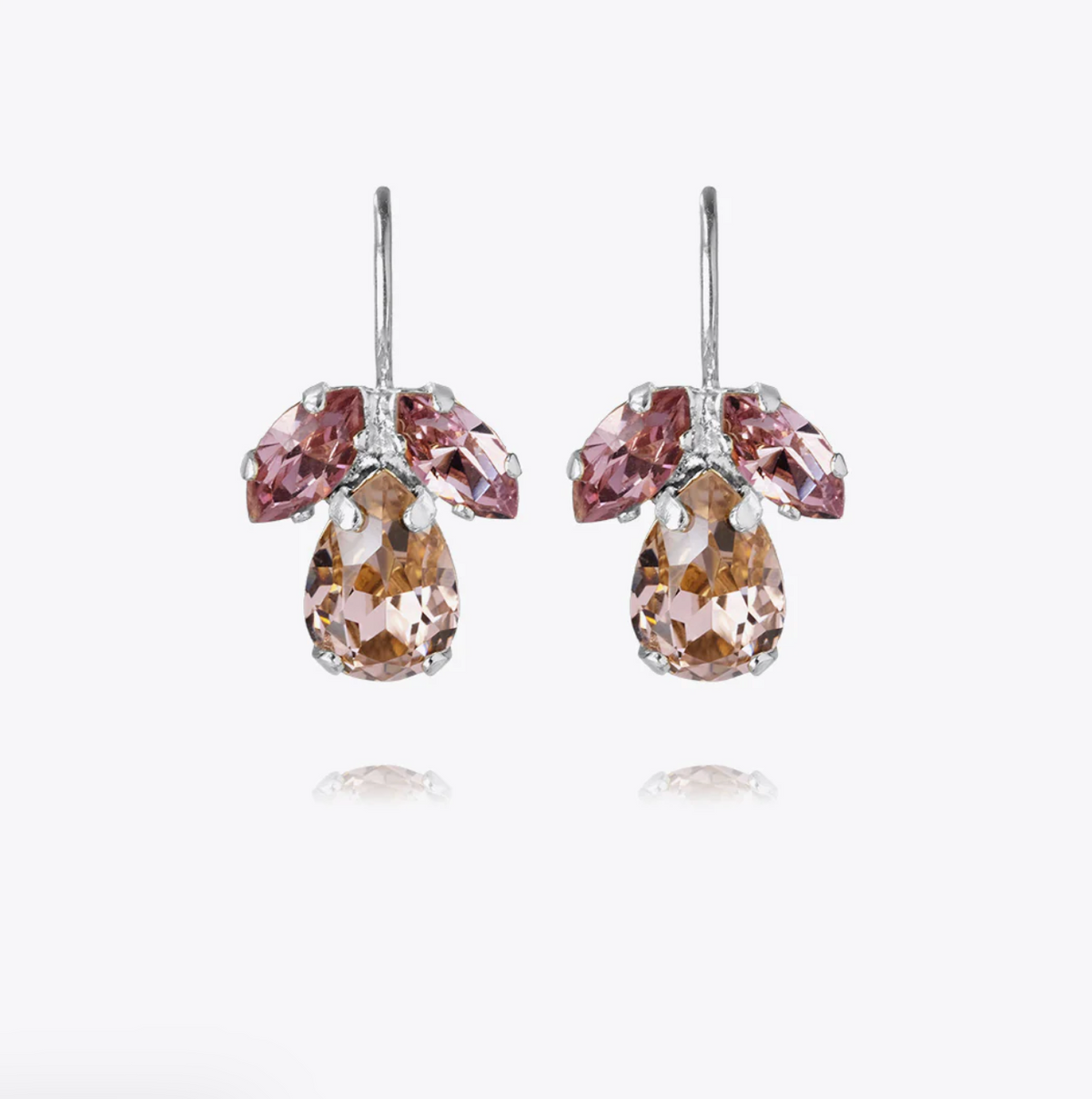 CAROLINE SVEDBOM TIMO PETITE VINTAGE ROSE EARRINGS