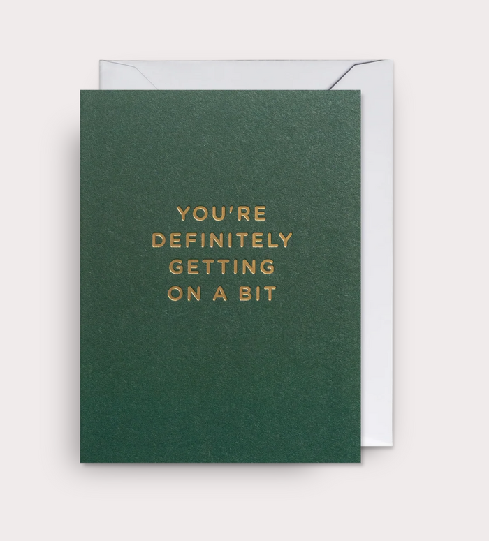 YOU'RE DEFINITELY GETTING ON CARD
