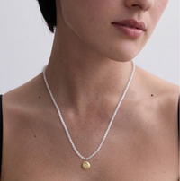 ASTLEY CLARKE TINY STAR BIOGRAPHY BEADED LOCKET NECKLACE