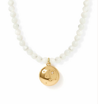 ASTLEY CLARKE TINY STAR BIOGRAPHY BEADED LOCKET NECKLACE