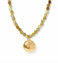 ASTLEY CLARKE TINY STAR BIOGRAPHY BEADED LOCKET NECKLACE
