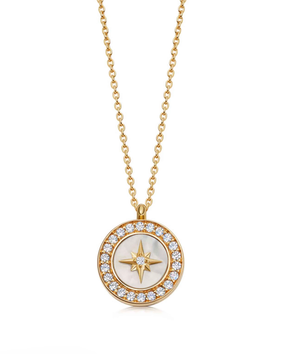 ASTLEY CLARKE SMALL POLARIS LOCKET NECKLACE