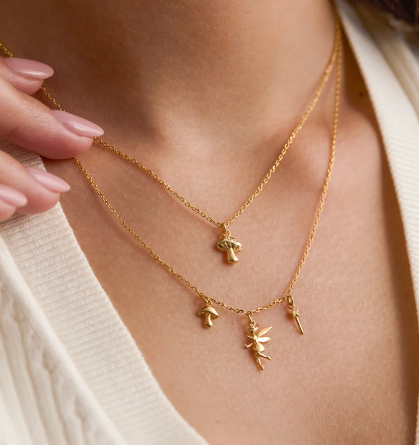 ESTELLA BARTLETT MUSHROOM NECKLACE