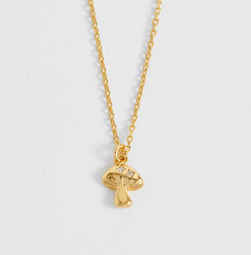 ESTELLA BARTLETT MUSHROOM NECKLACE