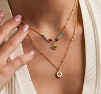 ESTELLA BARTLETT NORTHSTAR COIN NECKLACE