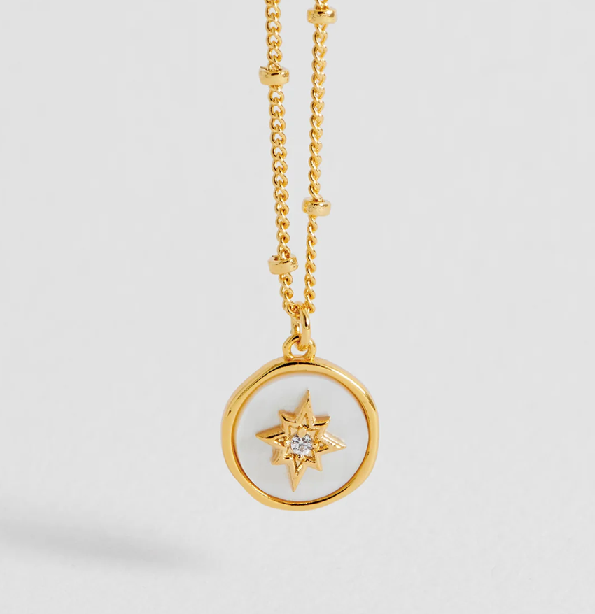 ESTELLA BARTLETT NORTHSTAR COIN NECKLACE