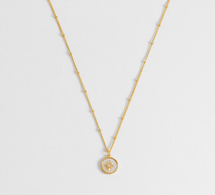 ESTELLA BARTLETT NORTHSTAR COIN NECKLACE