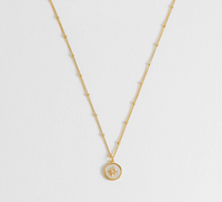 ESTELLA BARTLETT NORTHSTAR COIN NECKLACE