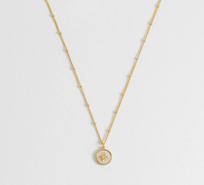 ESTELLA BARTLETT NORTHSTAR COIN NECKLACE