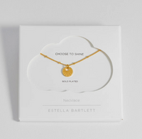 ESTELLA BARTLETT SUNBURST CUTOUT NECKLACE