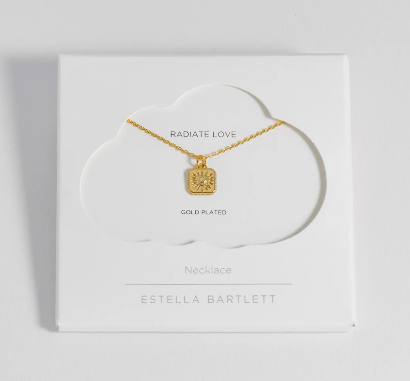 ESTELLA BARTLETT HEART TABLET NECKLACE