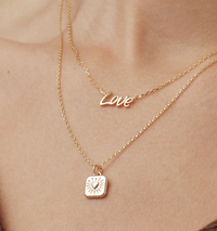 ESTELLA BARTLETT HEART TABLET NECKLACE